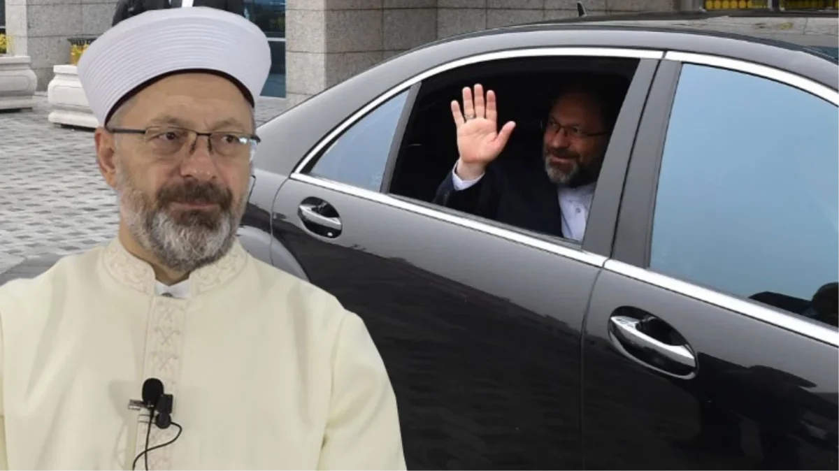 Diyanet İşleri Başkanı Ali Erbaş'ın kaç tane aracı var? Erbaş şehir içi ve şehir dışında neden farklı araç kullanıyor?