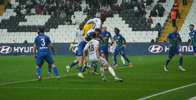 Beşiktaş Öne geçti 2-1
