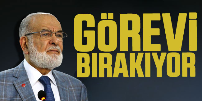 Saadet Partisi'nde flaş gelişme! Temel Karamollaoğlu görevi bırakıyor   