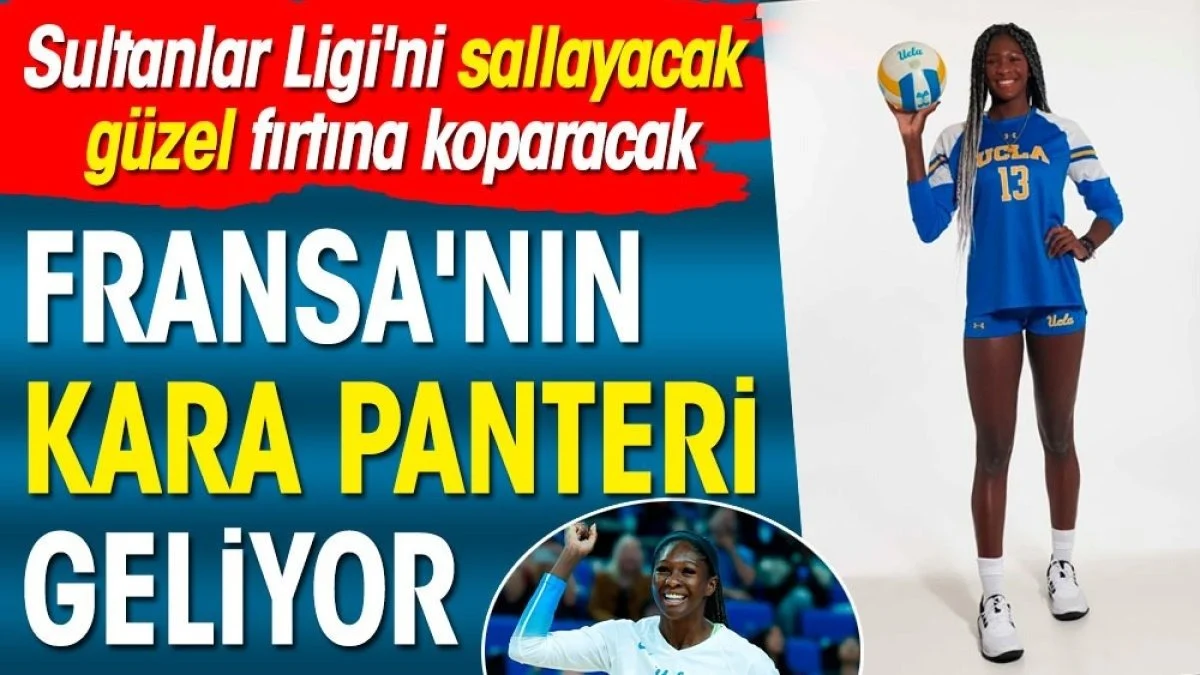 Fransa'nın Kara Panteri Türkiye'de. Sultanlar Ligi'ni kasıp kavuracak