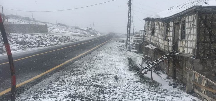 Mayıs Ayında Rize’de Kar Yağışı
