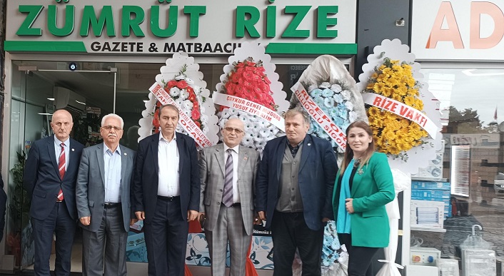 Zümrüt Rize Gazetesini Ziyaret Ettik