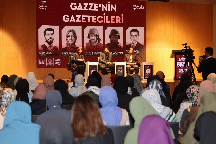 Konya'da ″Gazze'nin Gazetecileri″ konferansı