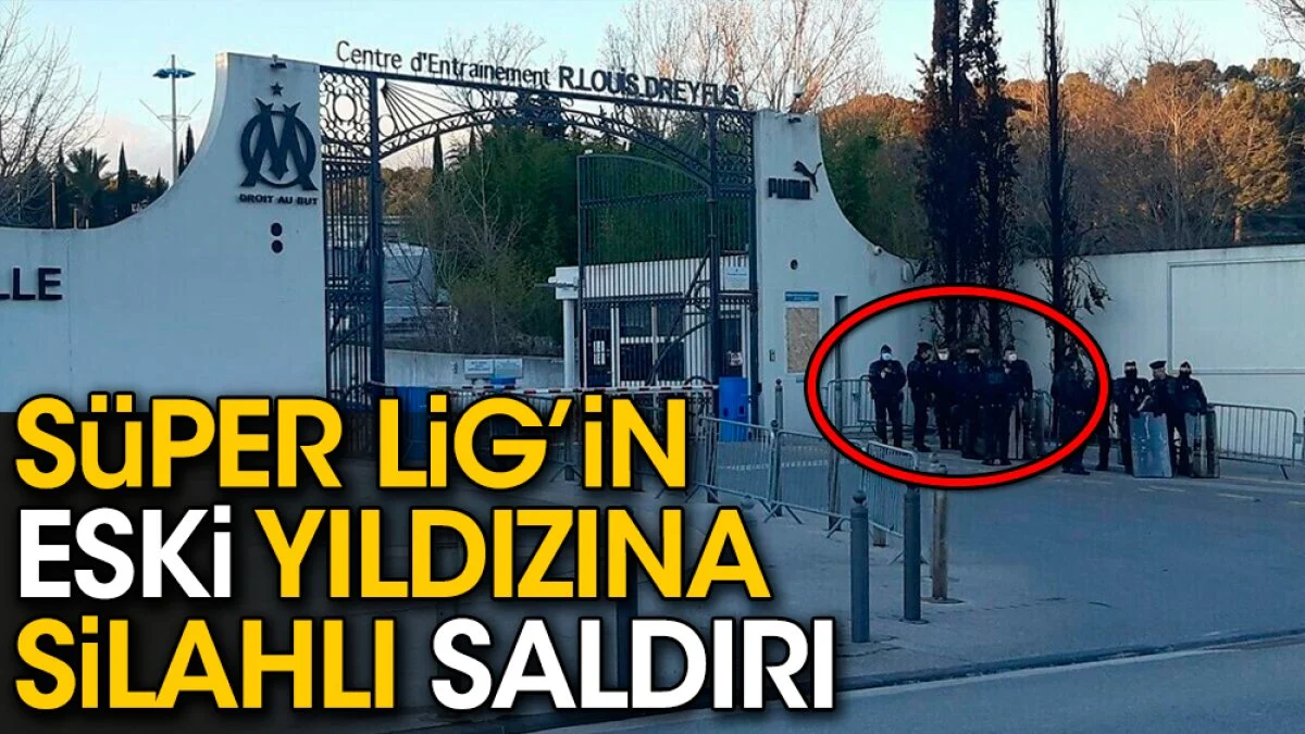 Süper Lig'in eski yıldızına silahlı saldırı