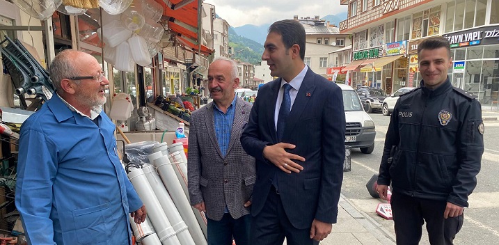Kaymakam Esnaf Ziyaretinde