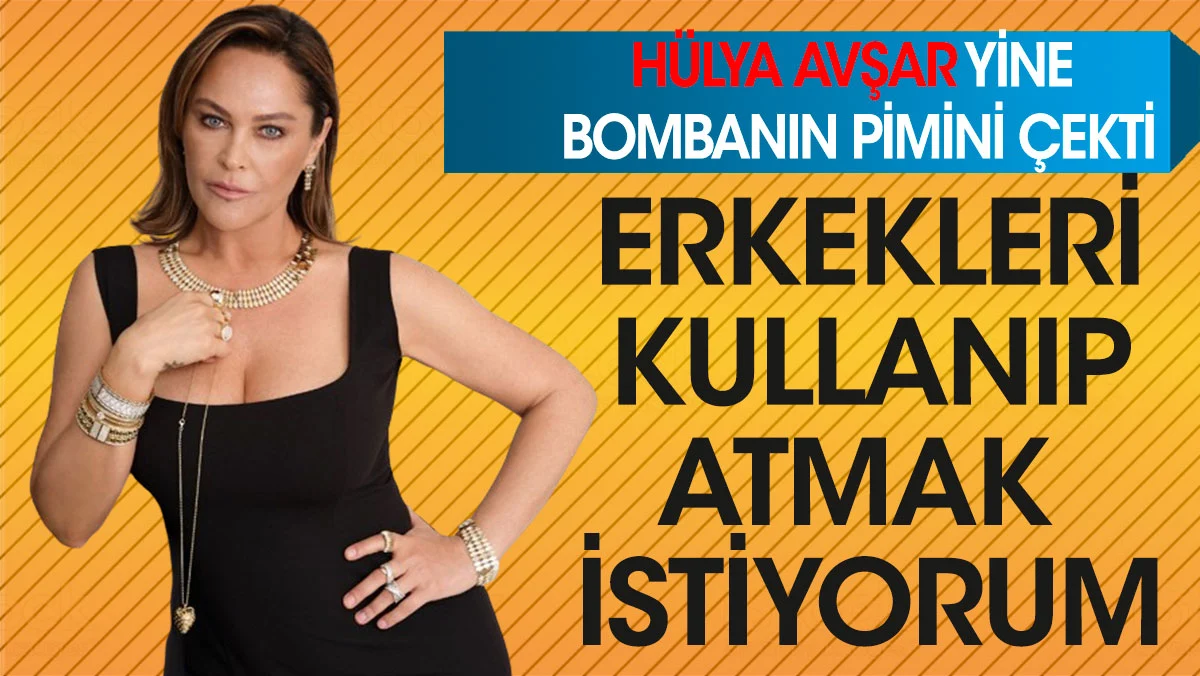 Hülya Avşar'dan eski aşklarına gönderme