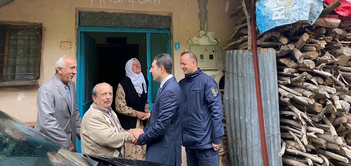Kaymakamdan Şehit Ve Gazi Ailelerine Ziyaret