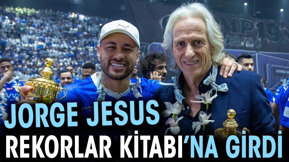 Jorge Jesus Guinnes Rekorlar Kitabı'na girdi