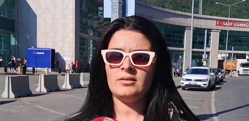 Sarp Sınır Kapısı'nda otobüs güzergahlarının değiştirilmesine tepki
