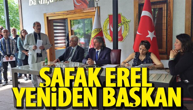 Karadeniz Ereğli Gazeteciler Cemiyeti Başkanlığına Şafak Erel, 2.Kez Seçildi