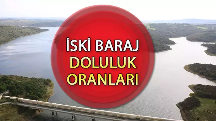 İSKİ BARAJ DOLULUK ORANI 2024! İstanbul baraj doluluk seviyesi nedir? 