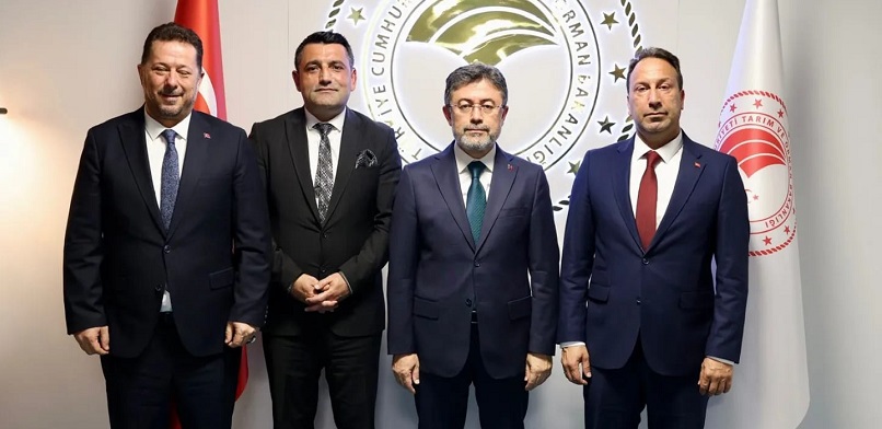 Alkan, Tarım ve Orman Bakanı Yumaklı'yı Ziyaret Etti 