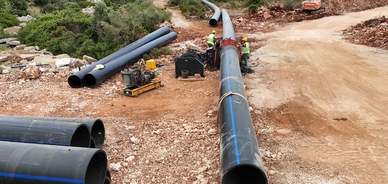 Aydın Büyükşehir, altyapı çalışmalarına Didim'de devam ediyor