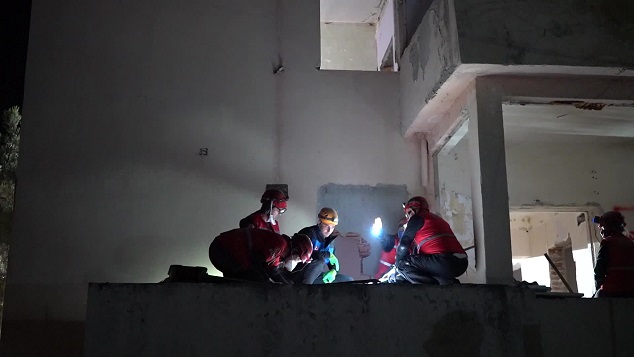Lüleburgaz’da, enkazda arama kurtarma tatbikatı