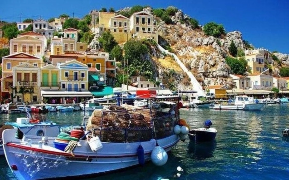 Simi Adası'na kapıda vize var mı, ücreti ne kadar? 
