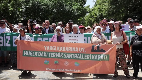 Muğla’da Akbelen Ormanında ağaç kesimine karşı açılan davanın duruşması başladı