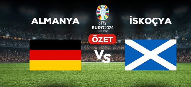 Almanya İskoçya maç özeti ve golleri izle! (VİDEO) Almanya İskoçya maçı özeti! Golleri kim attı, maç kaç kaç bitti?