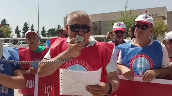 Eğitim-İş Osmaniye Şube Başkanı Adem Yücel: 