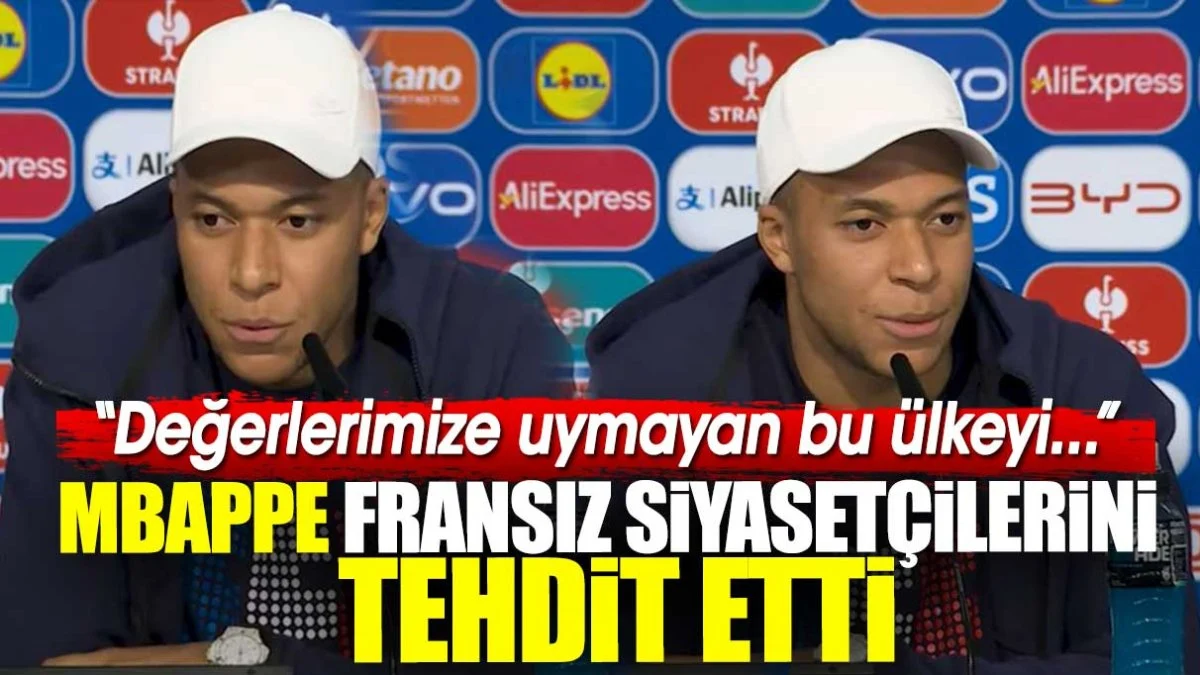 Kylian Mbappe tehdit etti