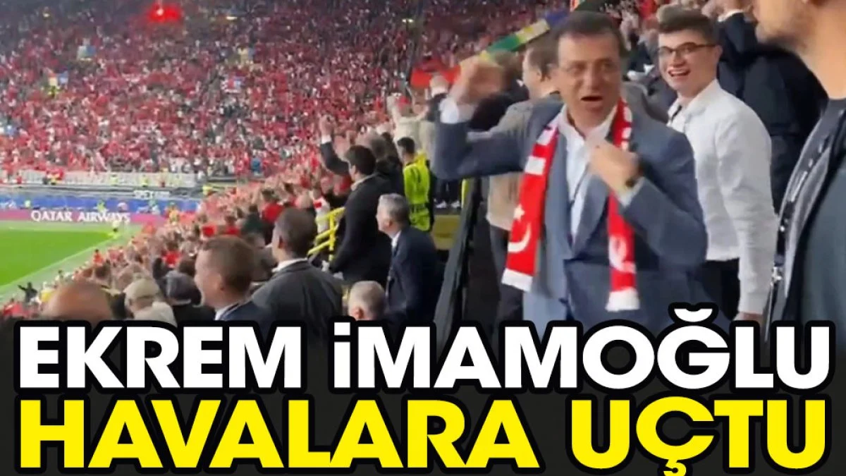 Ekrem İmamoğlu havalara uçtu