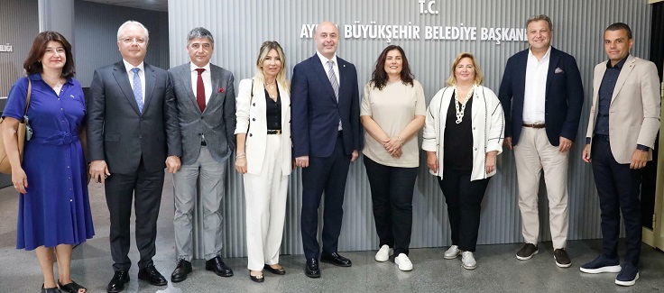 ESİAD'dan Aydın Büyükşehir Belediye Başkanı Çerçioğlu’na ziyaret