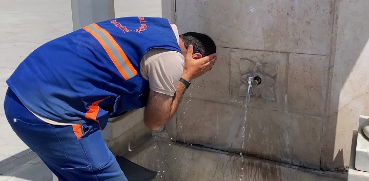 Yozgat’ta hava sıcaklıkları arttı, vatandaşlar su tüketimi konusunda uyarıldı