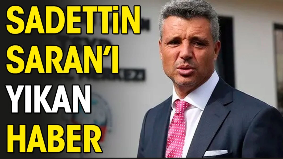 Sadettin Saran yıkıldı