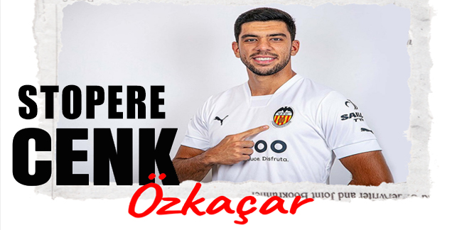 Stoperde Cenk Özkaçar sürprizi!