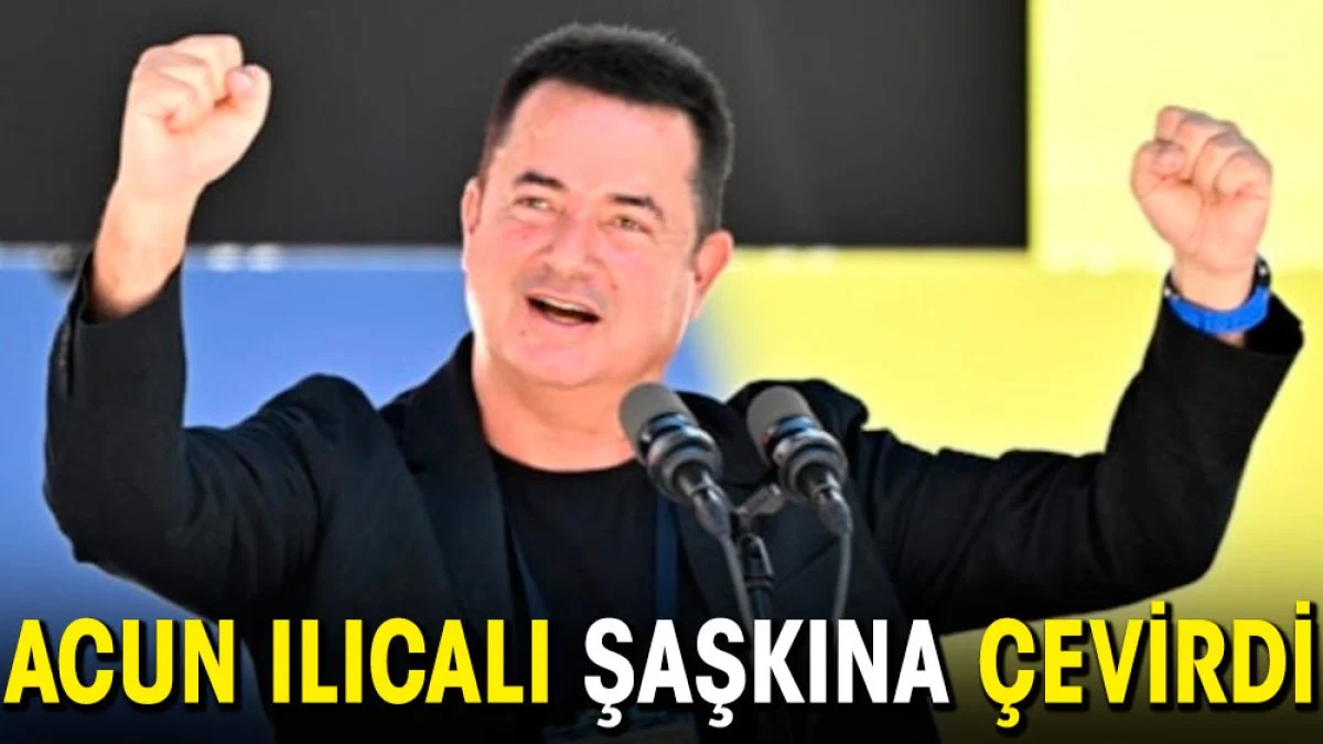 Acun Ilıcalı şaşkına çevirdi