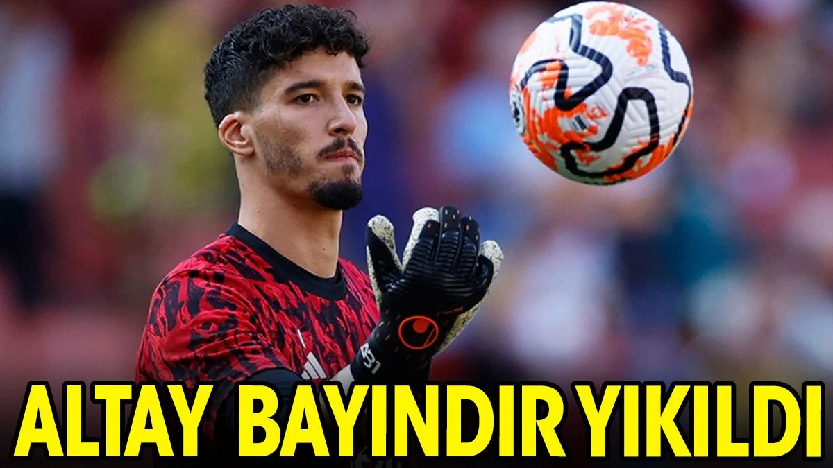 Altay Bayındır yerle bir oldu