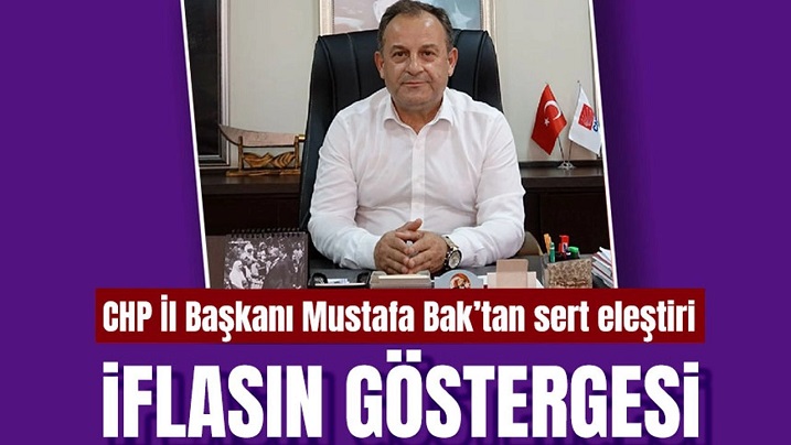 CHP Trabzon İl Başkanı Mustafa Bak’tan Emekli Zamlarına Sert Eleştiri