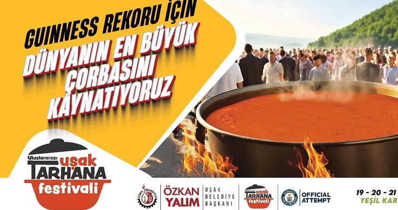 Uşak Tarhanası Guinness Rekorlar Kitabı'na girmeye hazırlanıyor