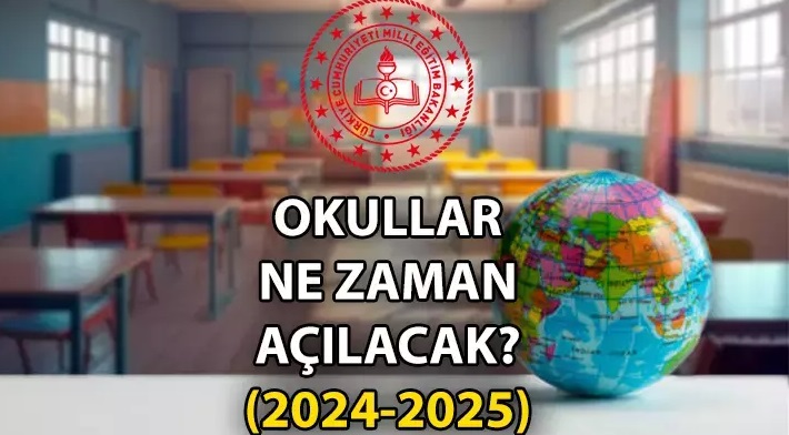 Bu sene okullar ne zaman açılacak, Eylül'ün kaçında? 2024-2025 Okullar hangi ay, ayın kaçında başlıyor?