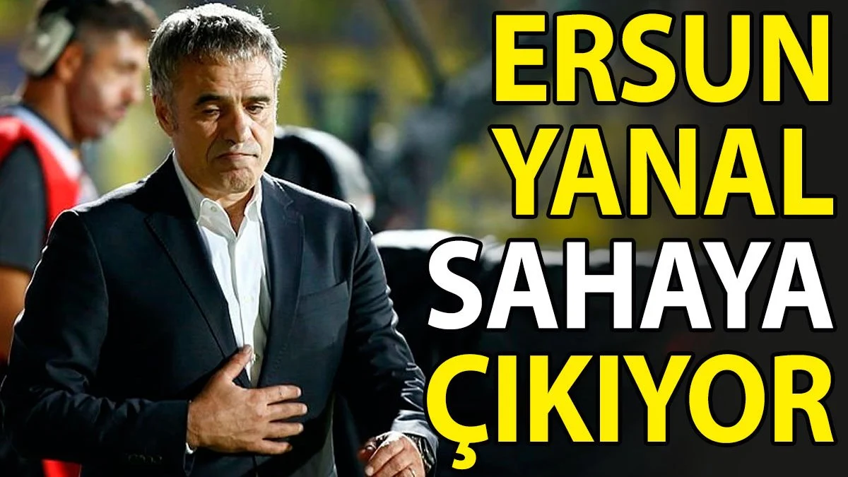 Ersun Yanal'ın 3. lig sınavı