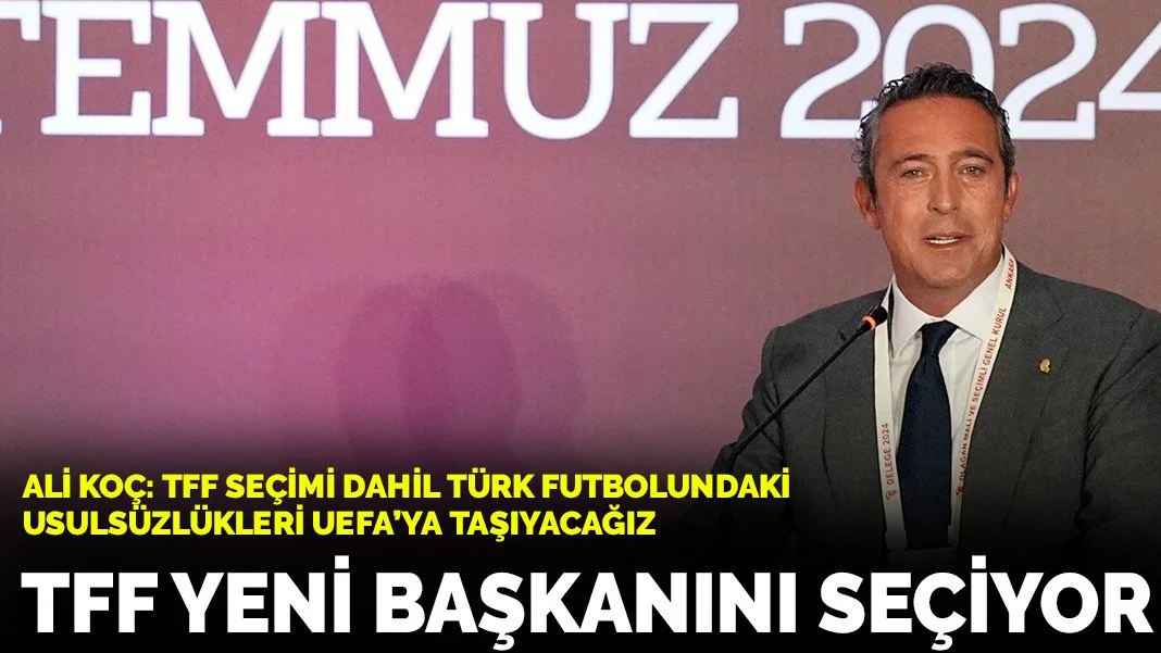 TFF'de seçim günü: İbrahim Hacıosmanoğlu mu, Mehmet Büyükekşi mi? / Ali Koç'tan sert açıklamalar