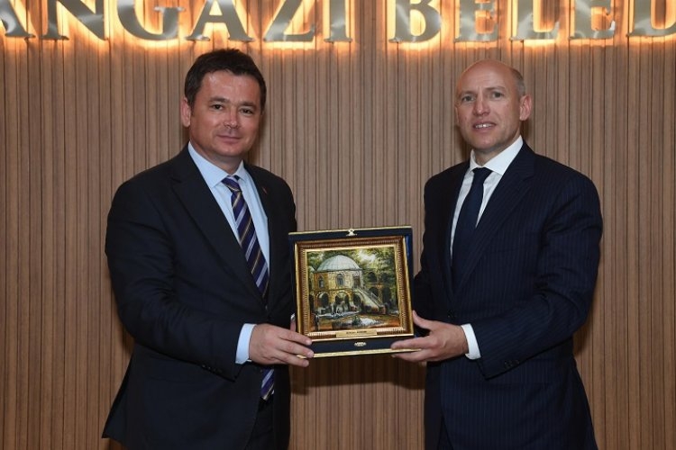 Alman Bakan Bursa Osmangazi'de