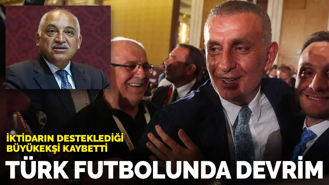 TFF'de yeni başkan İbrahim Hacıosmanoğlu