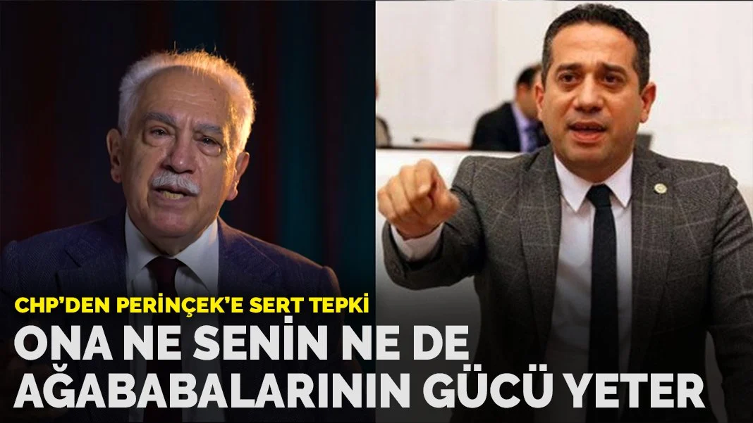 CHP'den Perinçek'e Sert Tepki: 