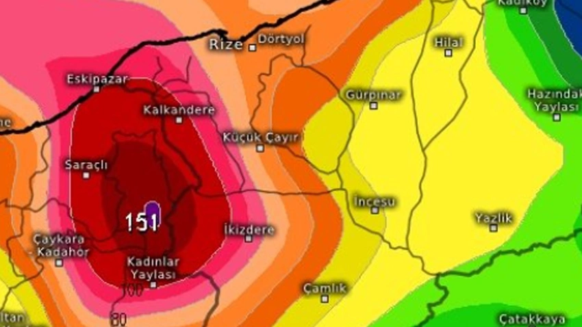 Meteorolojiden RizeUyarısı