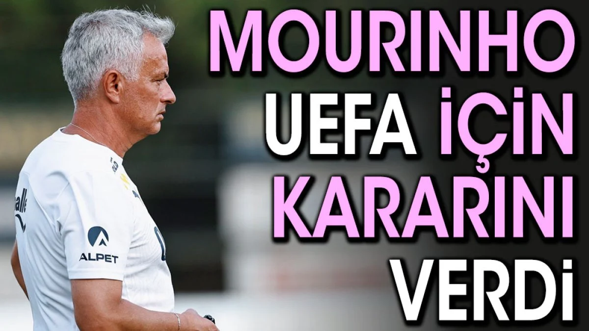 Fenerbahçe'nin UEFA kadrosu açıklandı.