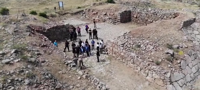 Yozgat'taki Pteria Antik Kenti'nde bu yıl kazı çalışmaları kısa sürdü