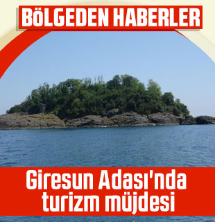 Giresun Adası'nda turizm müjdesi