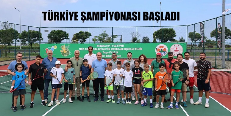 Mençuna Cup 12 Yaş Türkiye Tenis Şampiyonası Başladı