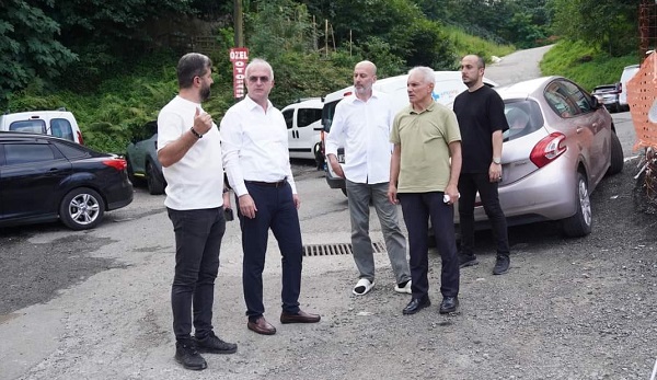 Piriçelebi Muhtarı Çalışıyor