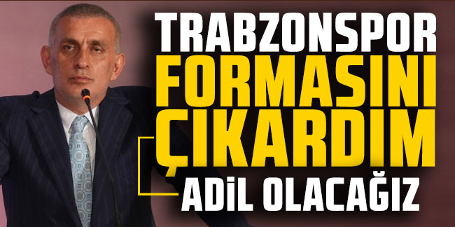 TFF Başkanı İbrahim Hacıosmanoğlu: 