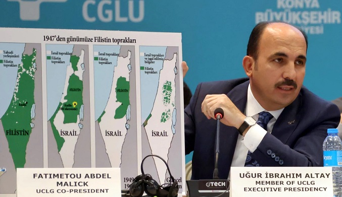 UCLG Başkanı Altay'dan İsrail’e lanetleme