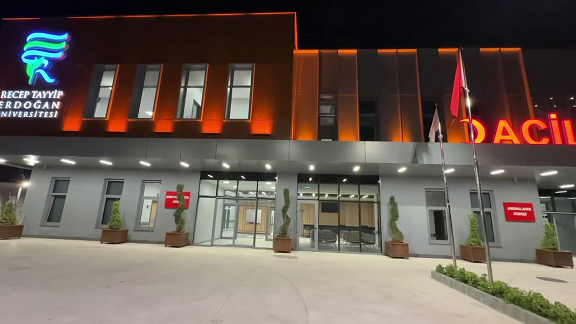 RTEÜ Eğitim ve Araştırma Hastanesinin Yenilenen Acil Servisi Bir Yılını Doldurdu