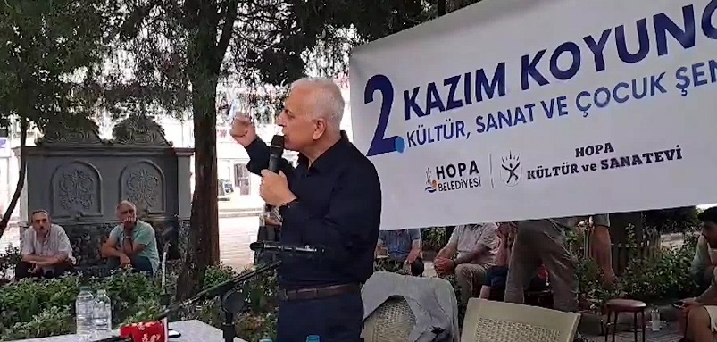 Artvin Hopa'da '2. Kazım Koyuncu Kültür, Sanat ve Çocuk Şenliği' düzenlendi