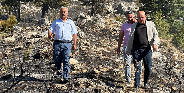 Ekinözü 'nde Çıkan Orman Yangını Kontrol Altına Alındı 