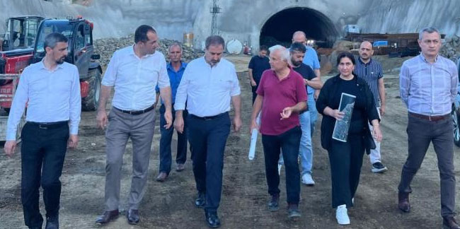 Güney Çevre Yolu inşaatı sürüyor